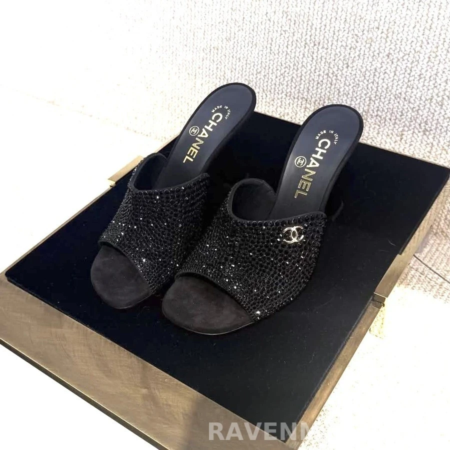샤넬 샤넬 크리스탈 힐 뮬 상세 이미지