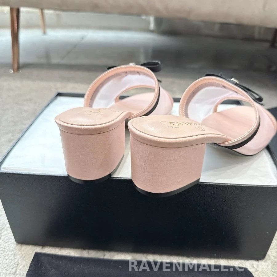 샤넬 샤넬 메쉬 리본 샌들 상세 이미지