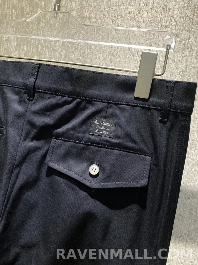 루이비통 루이비통 네잎클로버 자수 카고 팬츠 상세 이미지