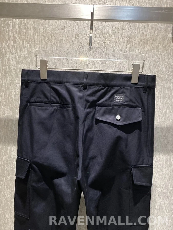 루이비통 루이비통 네잎클로버 자수 카고 팬츠 상세 이미지