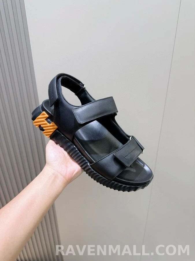 에르메스 에르메스 청키솔 레더 샌들 상세 이미지