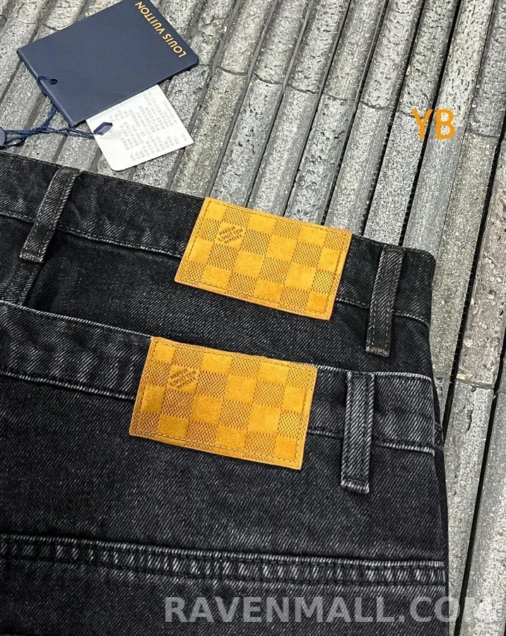 루이비통 루이비통 로고 데님 팬츠 상세 이미지