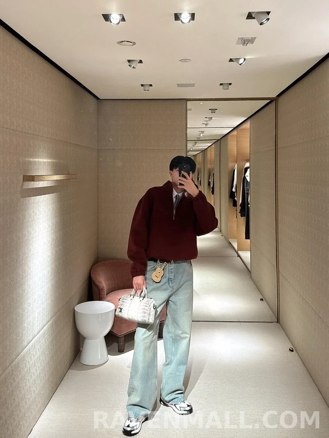 루이비통 루이비통 워싱 와이드 데님 팬츠 상세 이미지