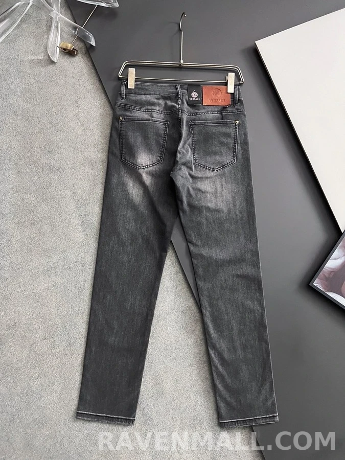 베르사체 베르사체 워싱 데님 팬츠 상세 이미지