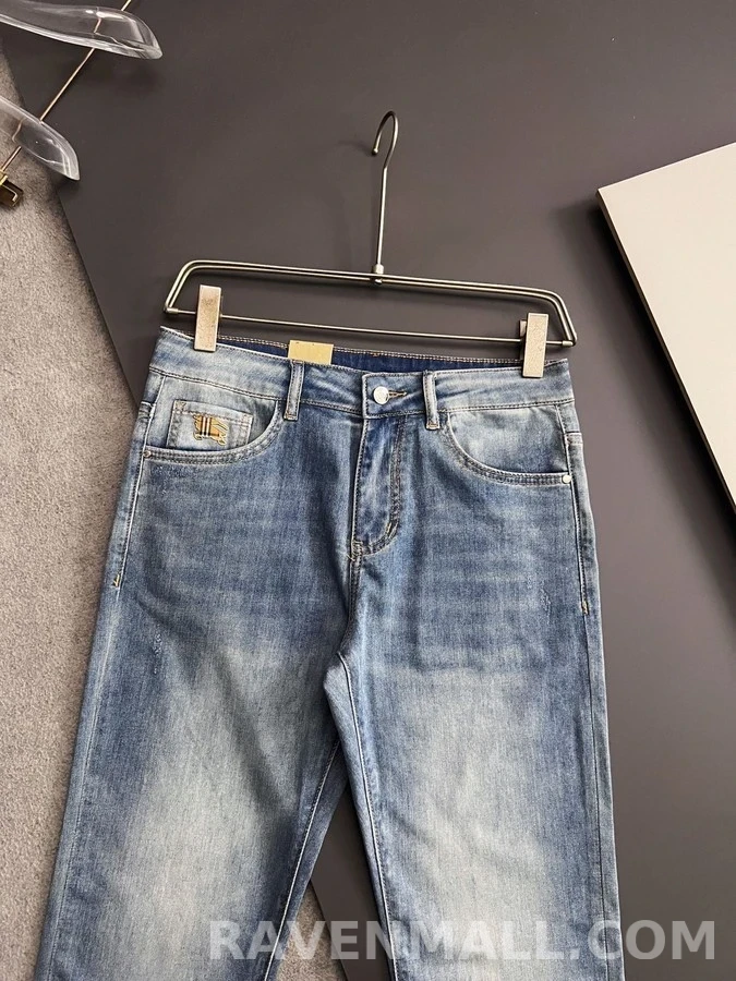 버버리 버버리 워싱 데님 팬츠 상세 이미지
