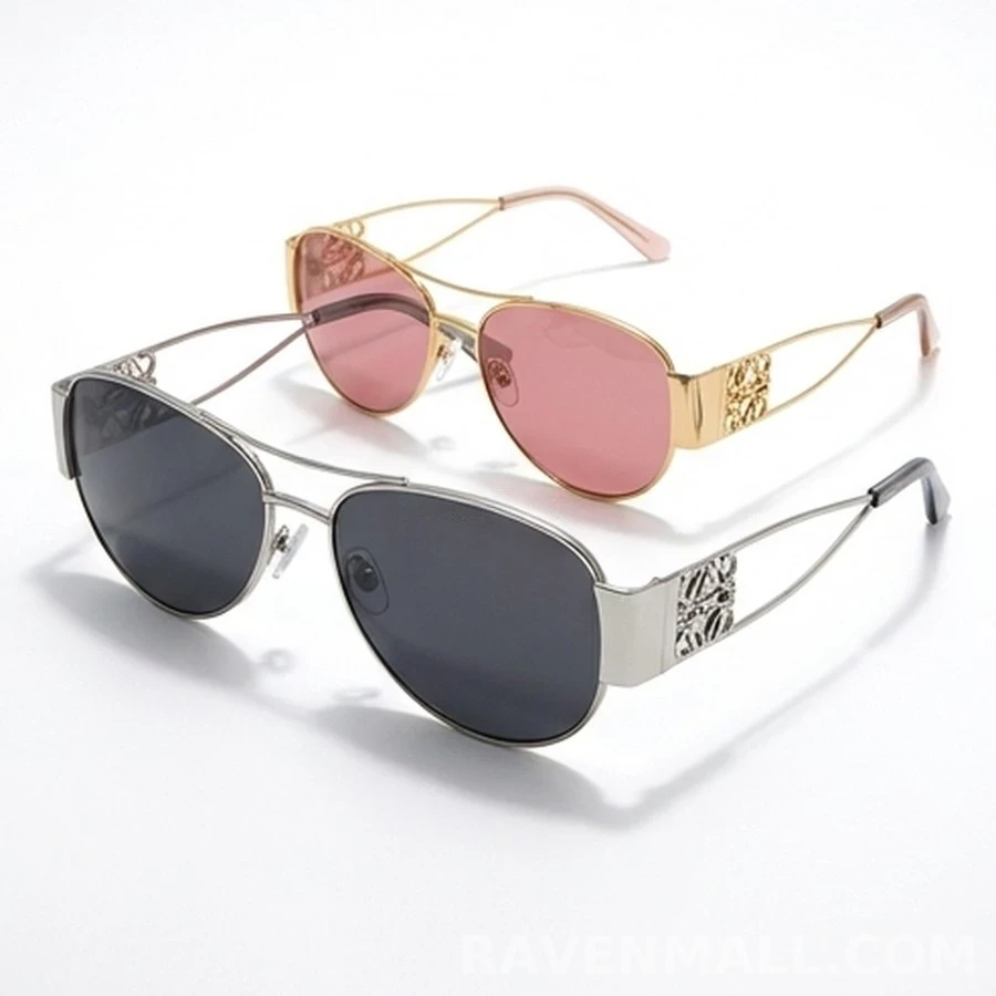 로에베 로에베 아나그램 아비에이터 선글라스 상세 이미지