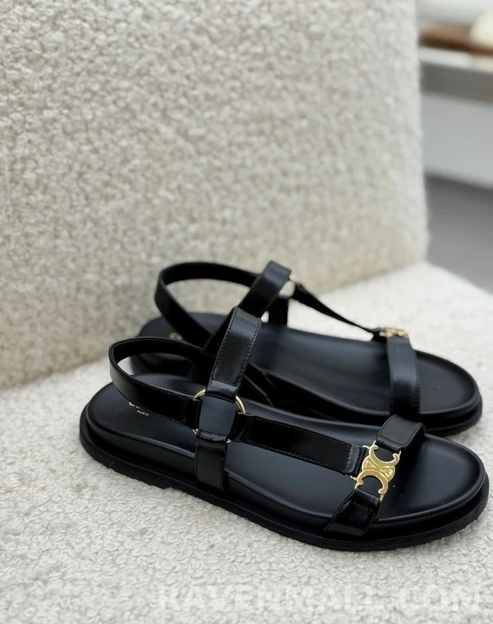 셀린느 셀린느 트리오페 버클 샌들 상세 이미지