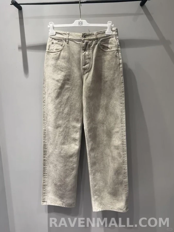 로에베 로에베 아나그램 워싱 데님 팬츠 상세 이미지