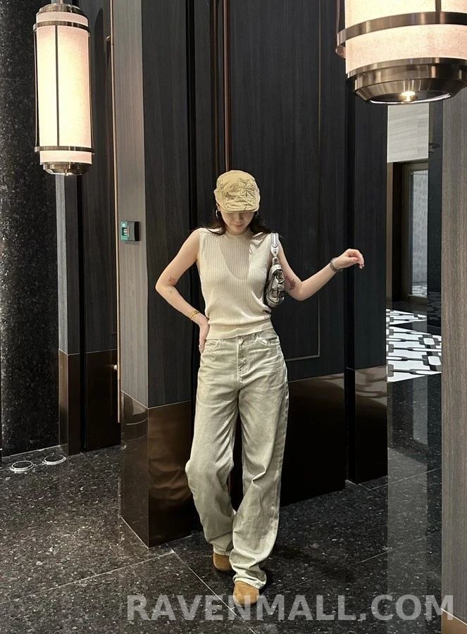 로에베 로에베 아나그램 워싱 데님 팬츠 상세 이미지