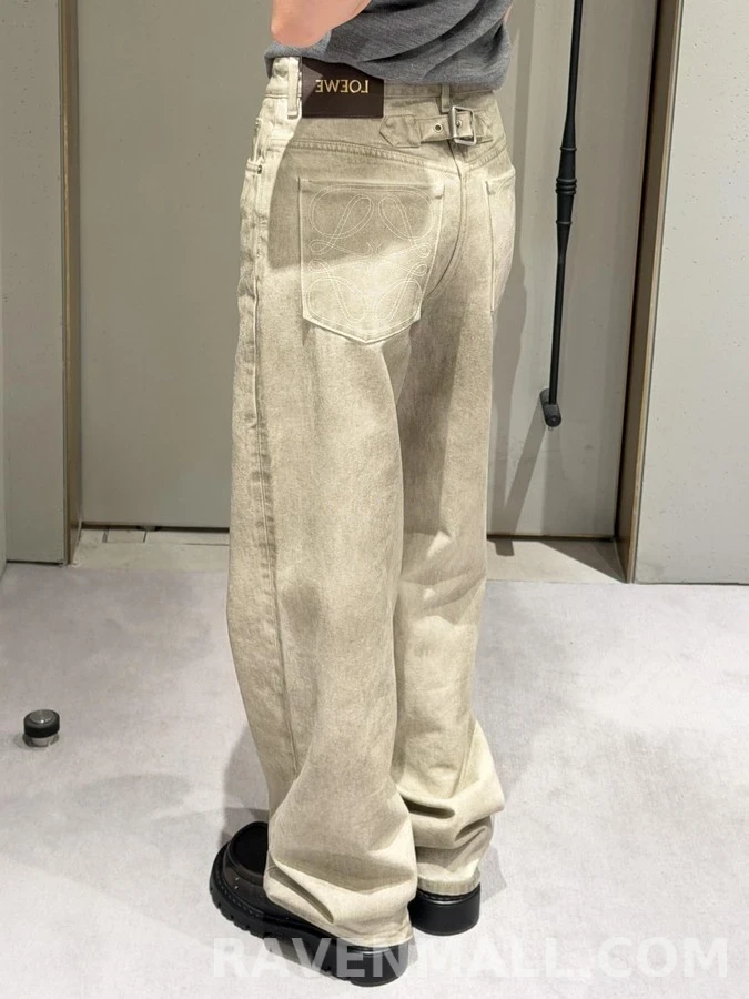 로에베 로에베 아나그램 워싱 데님 팬츠 상세 이미지