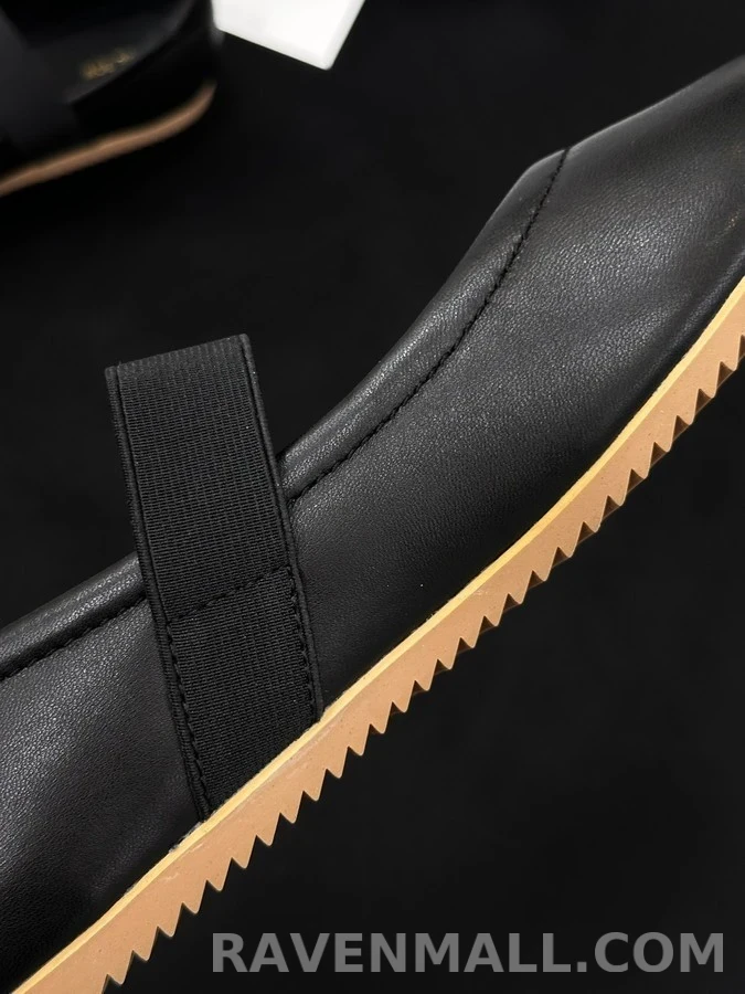 더로우 더로우 라운드 메리제인 플랫 슈즈 상세 이미지