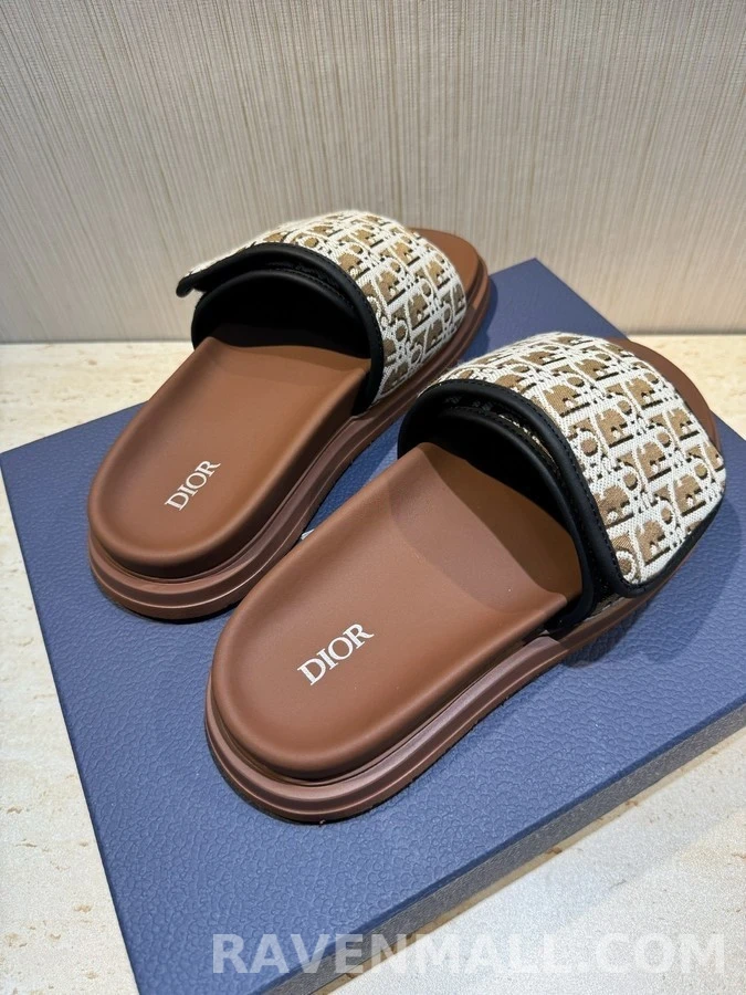 디올 디올 오블리크 패턴 스트랩 샌들 상세 이미지