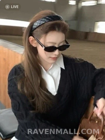 샤넬 샤넬 퀼팅 더블C 헤어밴드 상세 이미지