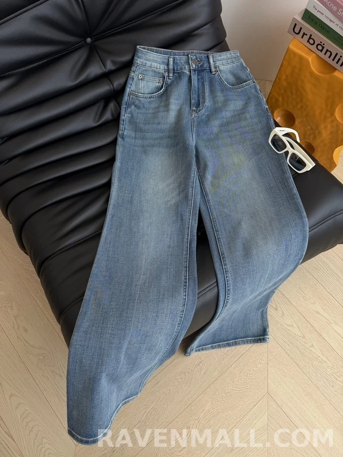 발렌티노 발렌티노 더블 V 로고 데님 팬츠 상세 이미지