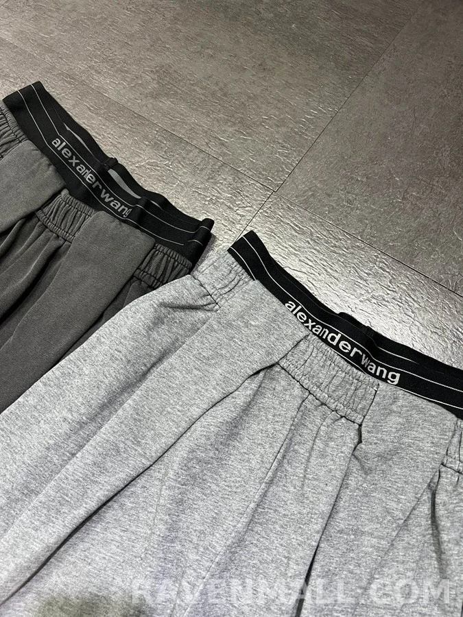 알렉산더 왕 알렉산더 왕 워싱 와이드핏 트레이닝 팬츠 상세 이미지