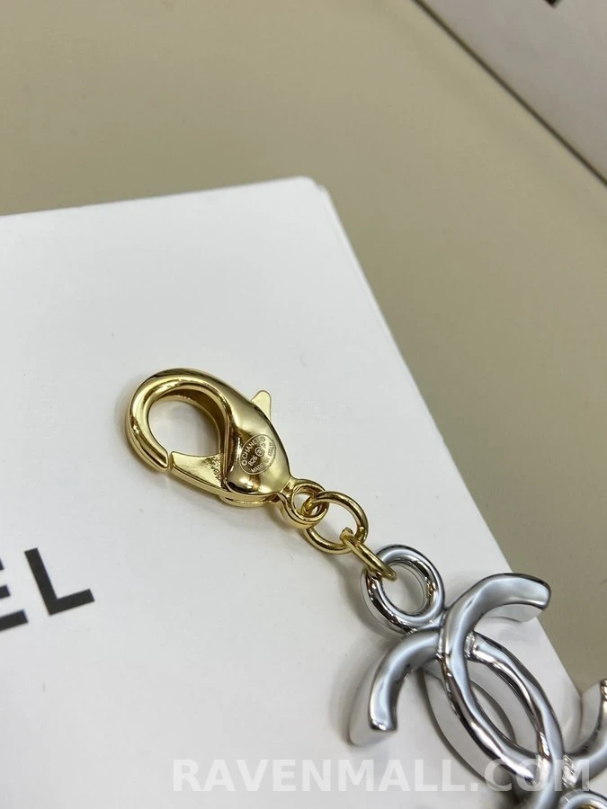 샤넬 샤넬 투톤 더블 C 초커 상세 이미지