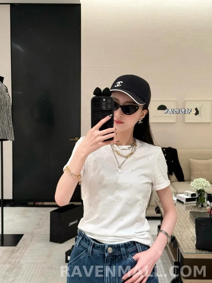 샤넬 샤넬 투톤 더블 C 초커 상세 이미지