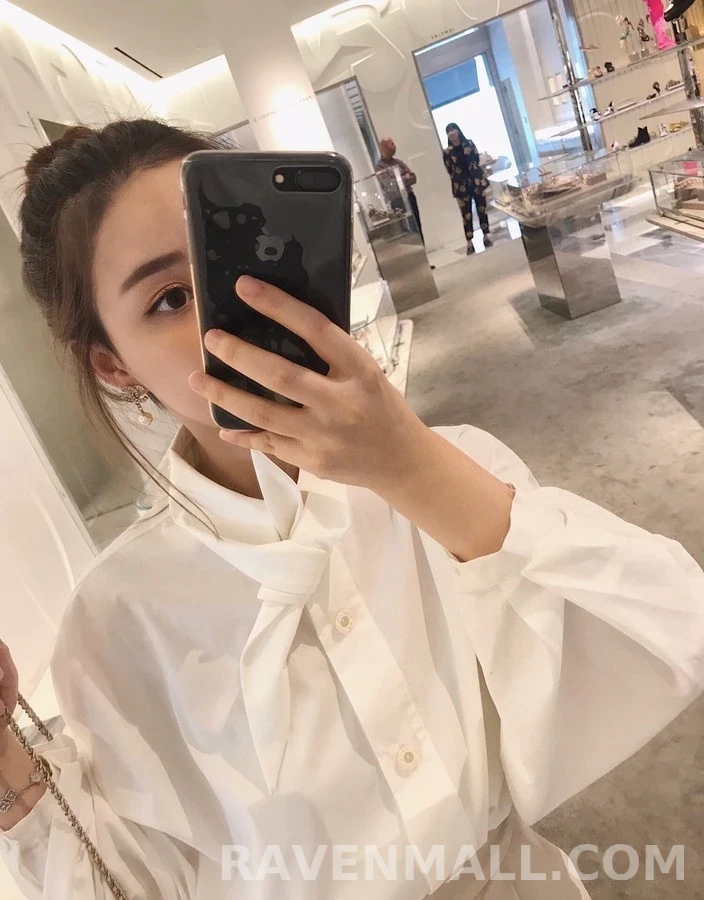 샤넬 샤넬 로고 크리스탈 진주 드롭 귀걸이 상세 이미지