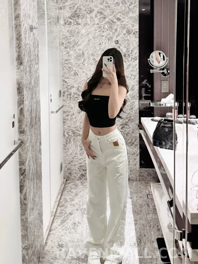 루이비통 루이비통 로고 데님 팬츠 상세 이미지
