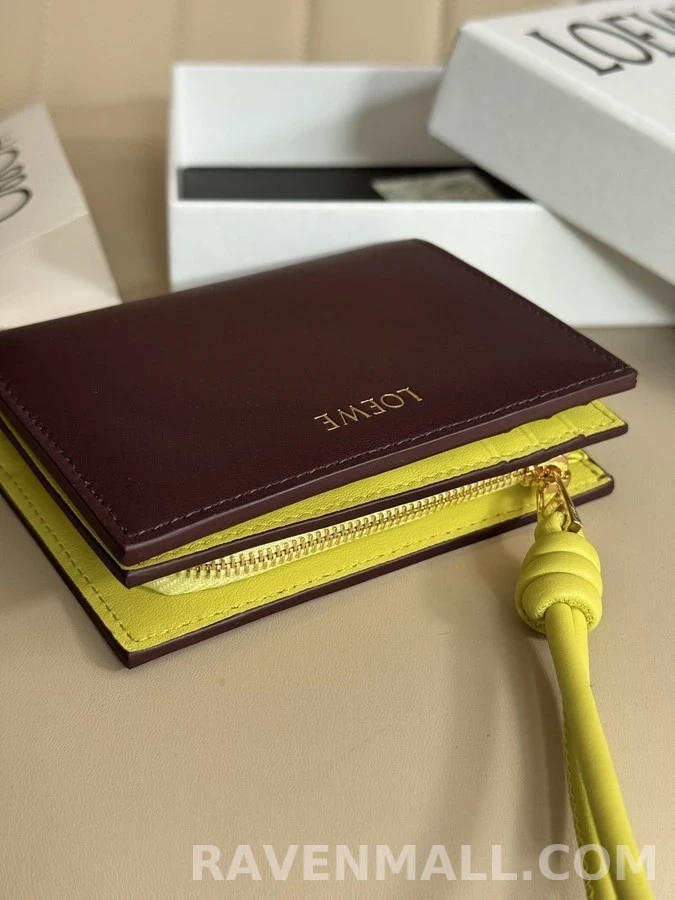 로에베 로에베 Knot 컴팩트 지퍼 지갑 상세 이미지