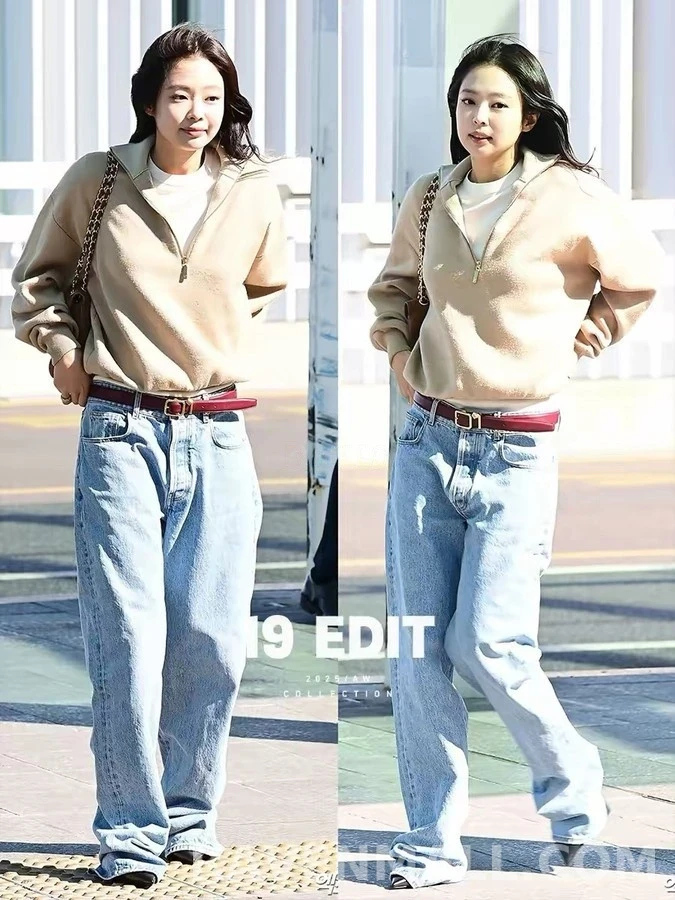 샤넬 샤넬 더블 C 데님 와이드 팬츠 상세 이미지