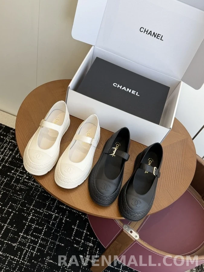 샤넬 샤넬 퀼팅 메리제인 슈즈 상세 이미지