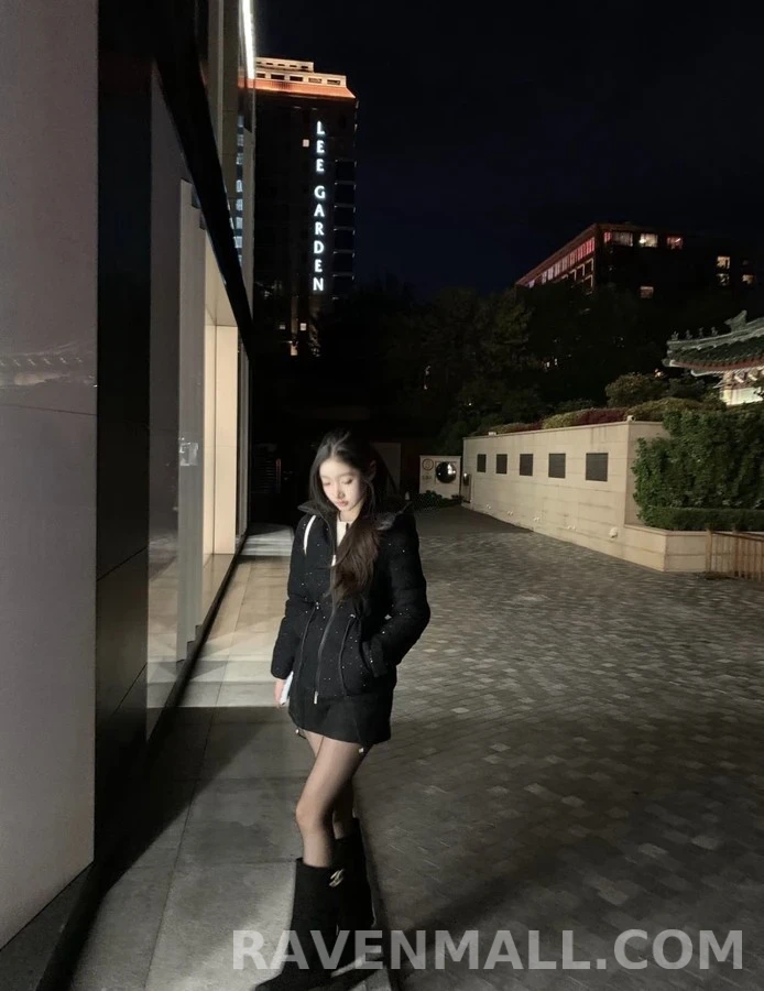 샤넬 샤넬 스웨이드 펄 로고 캡토 부츠 상세 이미지