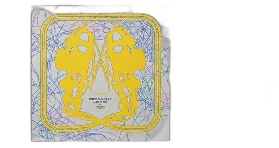 에르메스 에르메스 브리드 갈라 실선 실크 스카프 상세 이미지