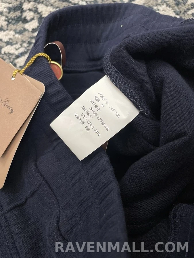 브루넬로 쿠치넬리 브루넬로 쿠치넬리 드로스트링 크리스 코튼 팬츠 상세 이미지