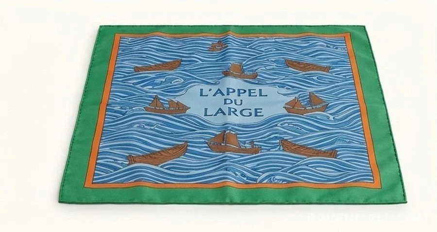 에르메스 에르메스 L'APPEL DU LARGE 스카프 상세 이미지