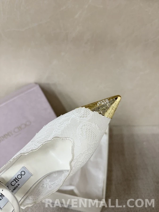 지미추 지미추 레이스 금장 토캡 힐 상세 이미지