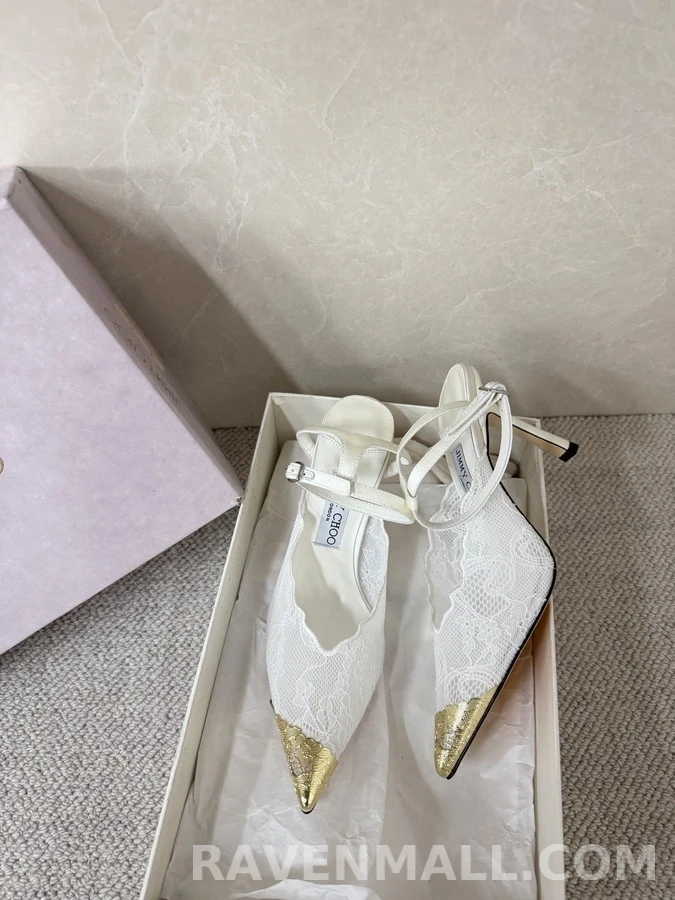 지미추 지미추 레이스 금장 토캡 힐 상세 이미지