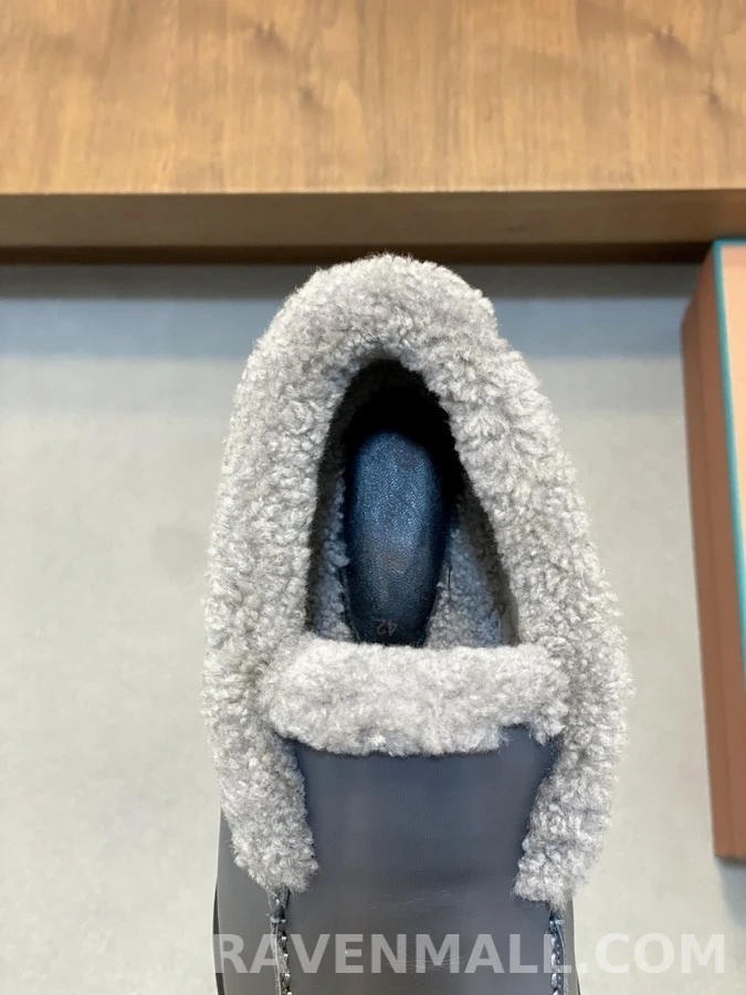 로로피아나 로로피아나 양모 라이닝 숏 부츠 상세 이미지