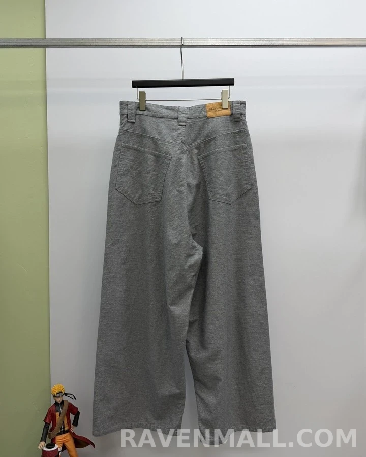 발렌시아가 발렌시아가 와이드핏 팬츠 상세 이미지