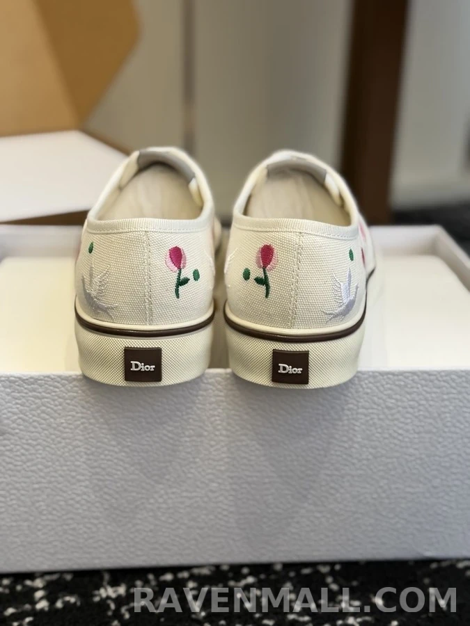 디올 디올 체리 자수 스니커즈 상세 이미지