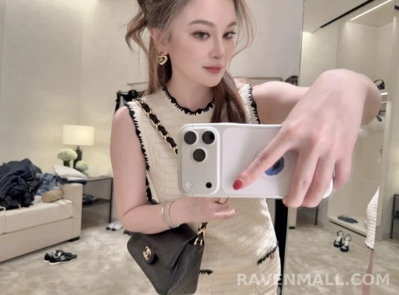 샤넬 샤넬 하트 로고 귀걸이 상세 이미지