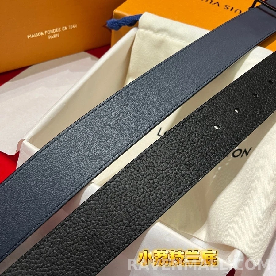 루이비통 루이비통 4.0cm 로고 가죽 벨트 상세 이미지