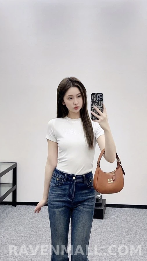 발렌티노 발렌티노 마이크로 플레어 데님 팬츠 상세 이미지