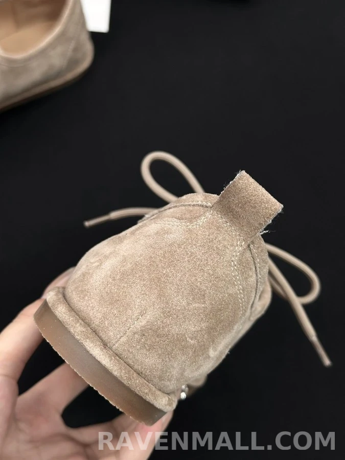 더로우 더로우 스웨이드 태슬 레이스업 슈즈 상세 이미지