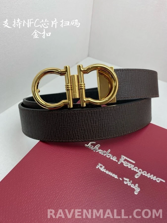 페라가모 페라가모 간치니 리버시블 벨트 상세 이미지