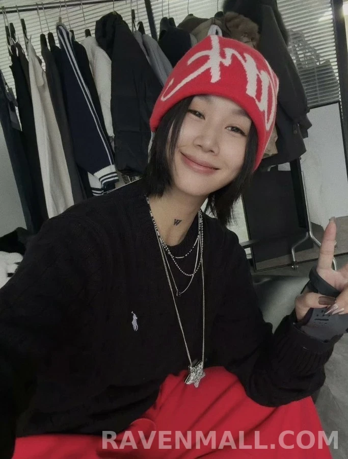 샤넬 샤넬 흑백 비즈 레이어드 목걸이 상세 이미지
