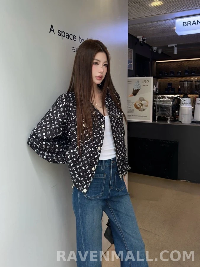 루이비통 루이비통 모노그램 프린트 자켓 상세 이미지