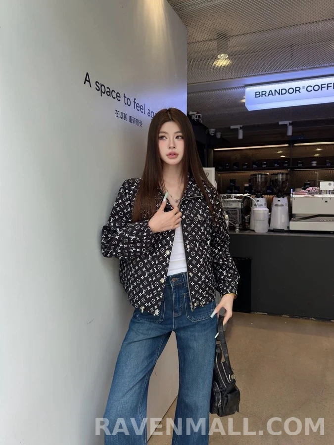 루이비통 루이비통 모노그램 프린트 자켓 상세 이미지