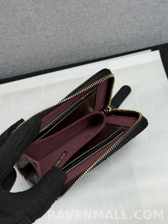 샤넬 샤넬 클래식 지퍼 카드 지갑 상세 이미지
