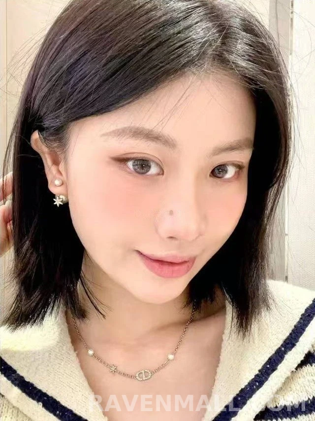 디올 디올 로고 진주 크리스탈 주얼리 세트 상세 이미지