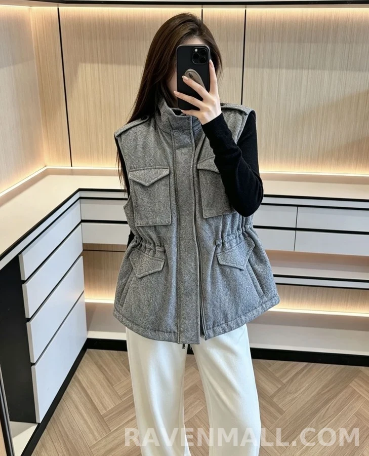 브루넬로 쿠치넬리 브루넬로 쿠치넬리 유틸리티 다운 베스트 상세 이미지