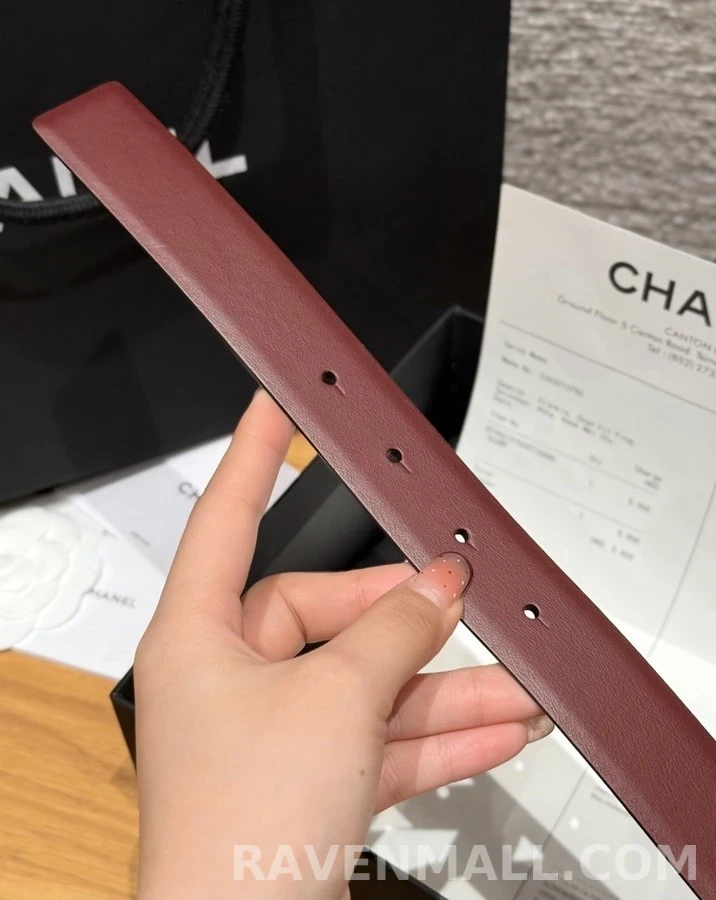 샤넬 샤넬 로고 리버서블 벨트 상세 이미지