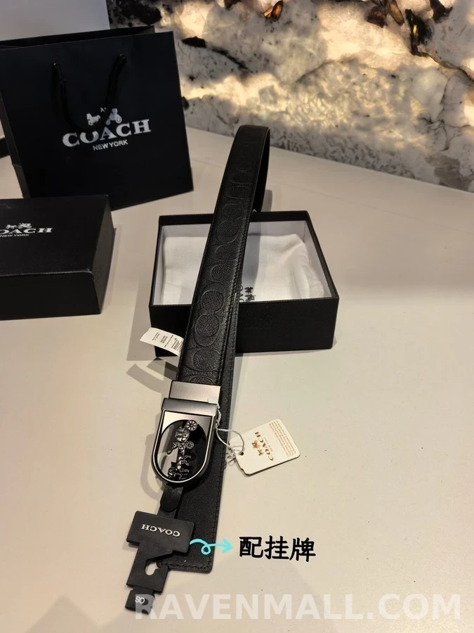 코치 코치 시그니처 리버서블 벨트 상세 이미지