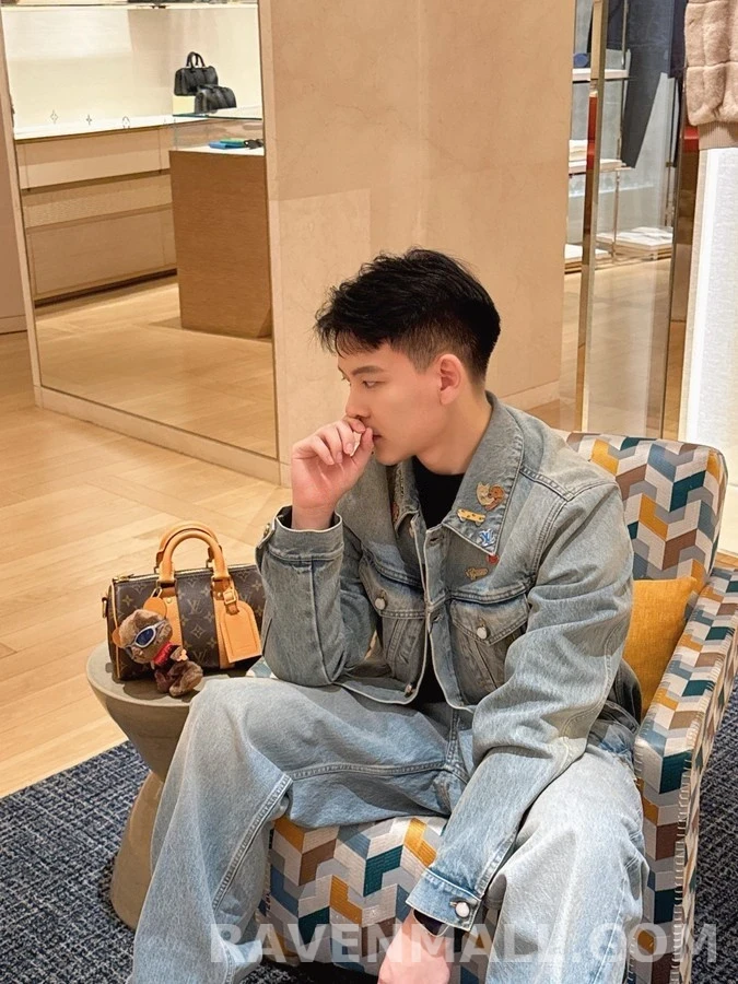 루이비통 루이비통 자수 데님 자켓 상세 이미지