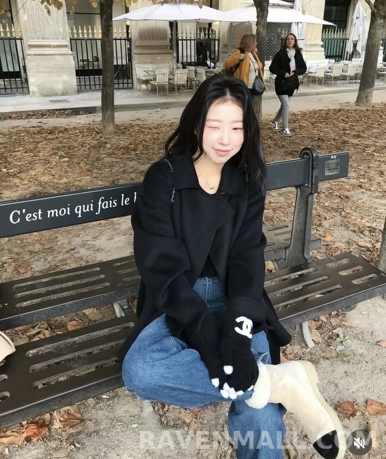 샤넬 샤넬 투톤 스웨이드 양모 설원 부츠 상세 이미지